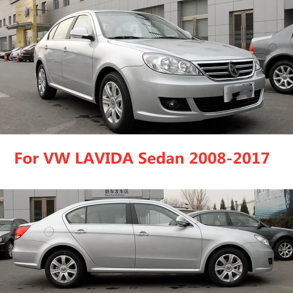 For VW LAVIDA Sedan 2008-2010 2011 2012 2013 2014 2015 2016 2017 Side Window Vent Visor Sun Rain Deflector Guard Awning Shelter