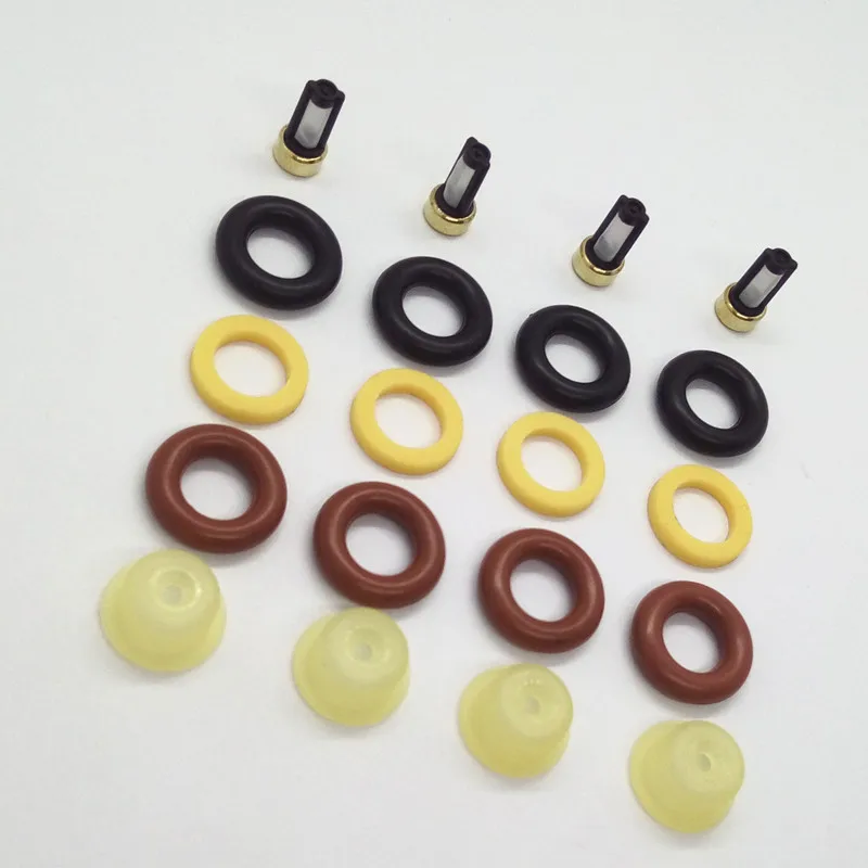 4sets Fuel Injector Repair Kits For BWM K100  Motorcycle OEM 0280150210 0280150705 Replacement Parts For AY-RK003