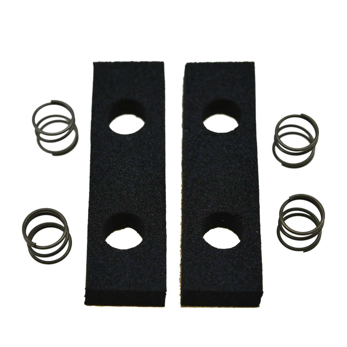 Dopro 2pcs Bass Pickup Height Foam Pickup Height Adjustment Pads with Springs for Jazz J Bass/Jazzmaster Pickups