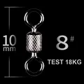 Tamaño 8, 10 mm, 18 kg