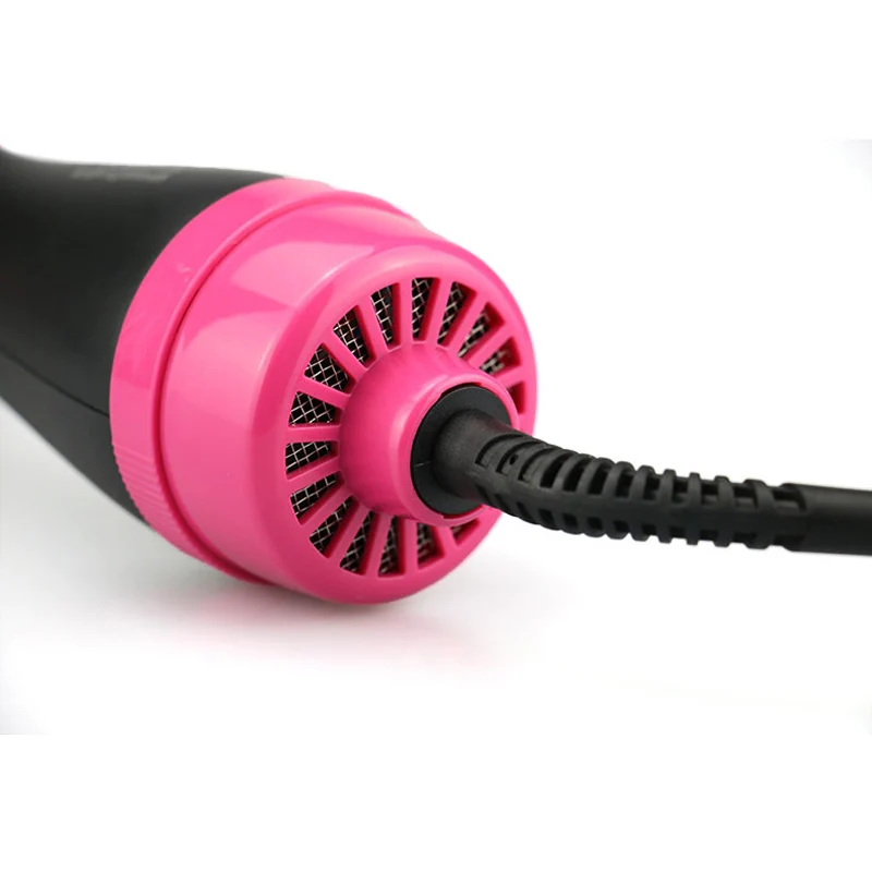 One-Step Hair Blow Tangle Dryer Multifunction Electric Curling Straightening Comb Anti-Static Hot Air Brush Dropshipping