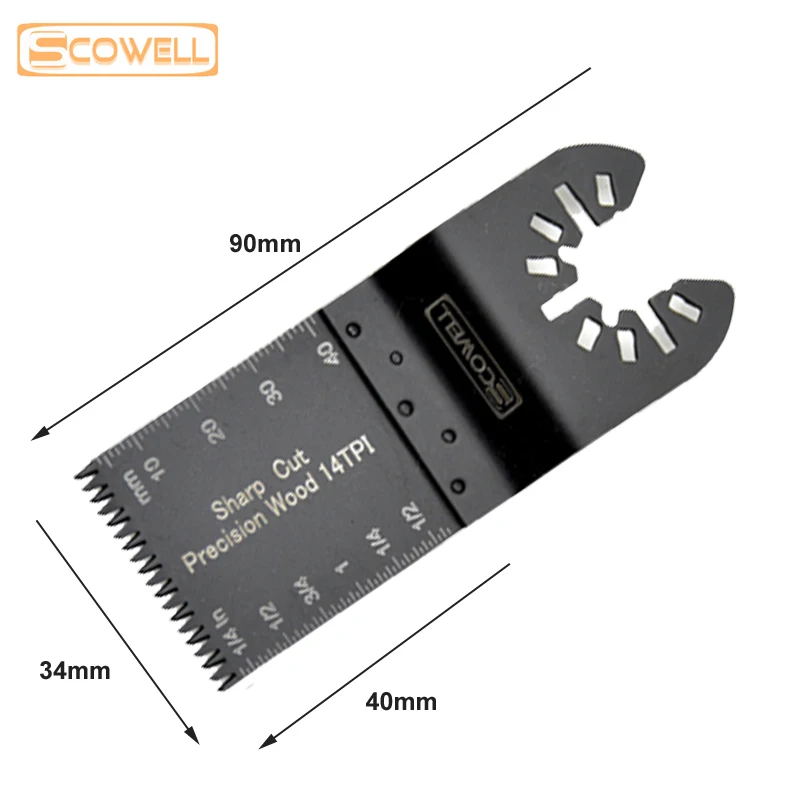 50% OFF Free Shipping 3pcs/set Japanese Teeth Precision Wood Cutting Oscillating Multitool Saw Blade For Multimaster Power Tool