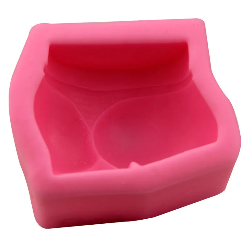 1 Pcs 3d Funny Bikini Silicone Soap Mold Crafts Handmade Craft 3D Insect Soap Mold Soap Molds For Soap Making Soap DIY Tool