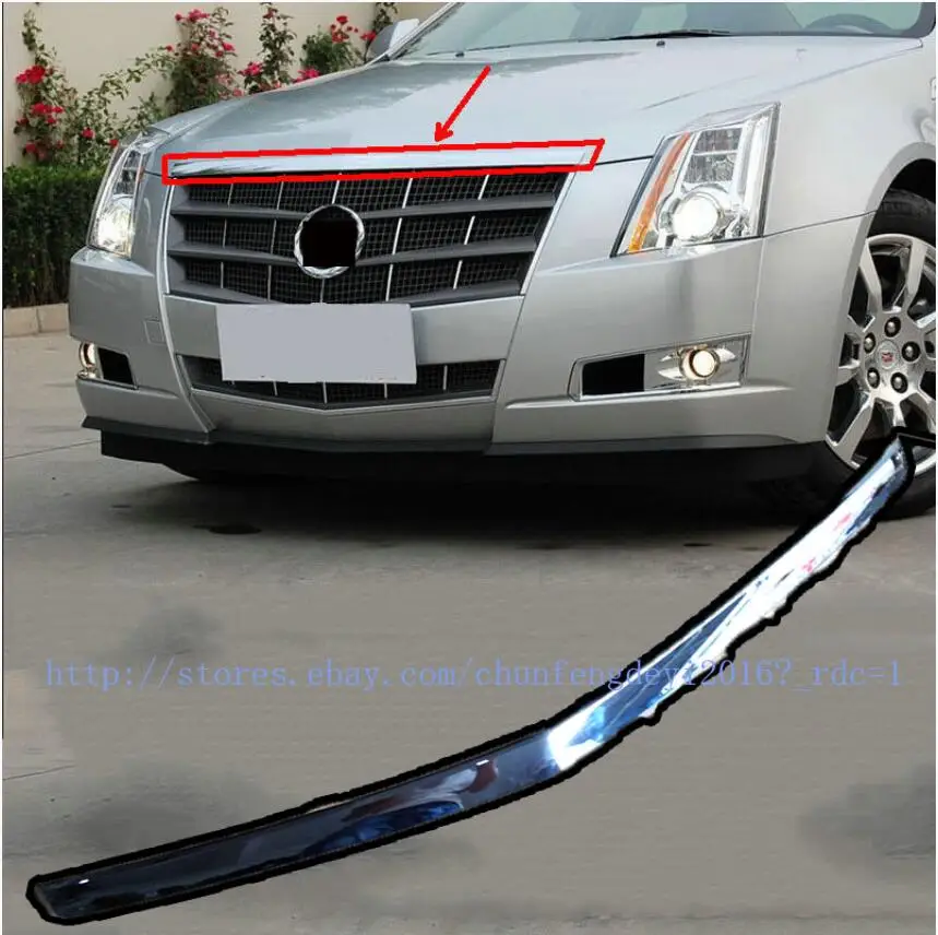 

For 2010-2016 Cadillac SRX Front Hood Moulding Trim ABS Chrome new