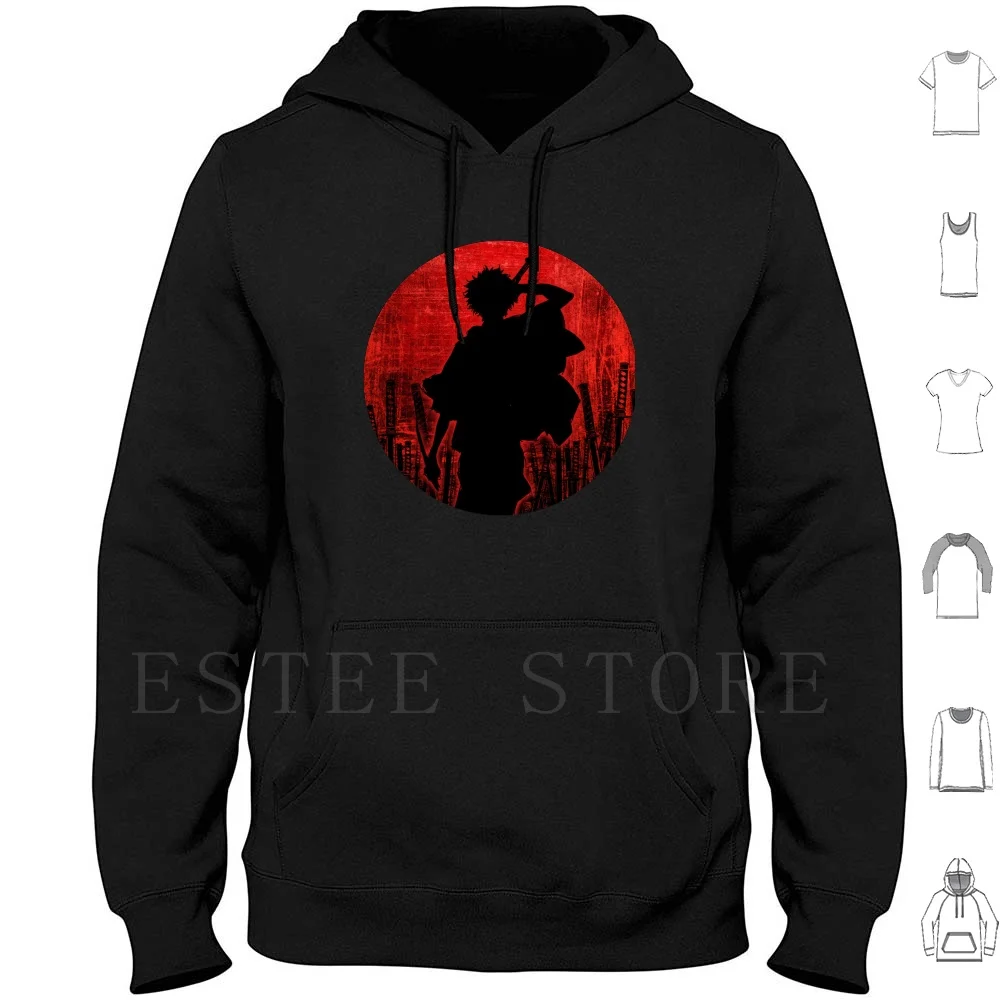 Hoodies Long Sleeve Champloo Anime Manga Fuu Jin Mugen