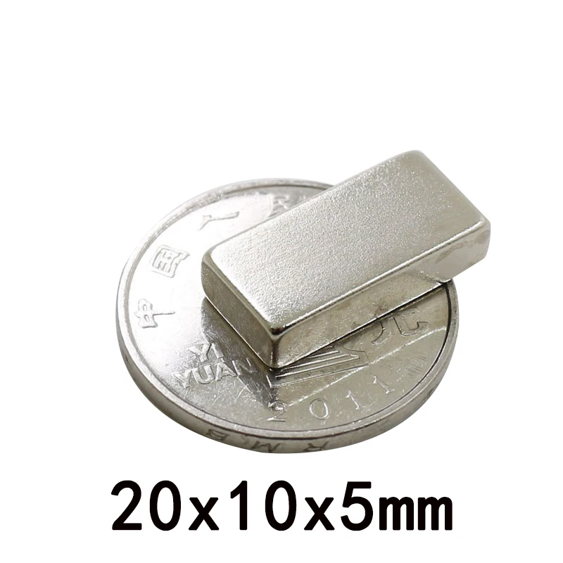 

5~50pcs 20x10x5 mm Powerful Quadrate Magnetic Permanent Magnet 20x10x5mm Super Powerful magnet Neodymium Magnets 20*10*5 mm