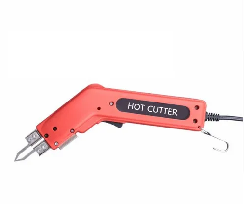 100W Hand Hold Heating Knife Cutter Hot Cutter Fabric Rope Electric Cutting  Hot Knife Cutter Hot Cutting Knife and blade