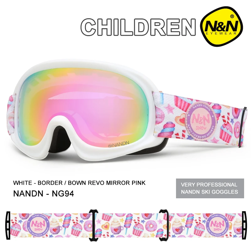 Skiing Goggles for Children, Antifogging Equipment, Skiing Equipment