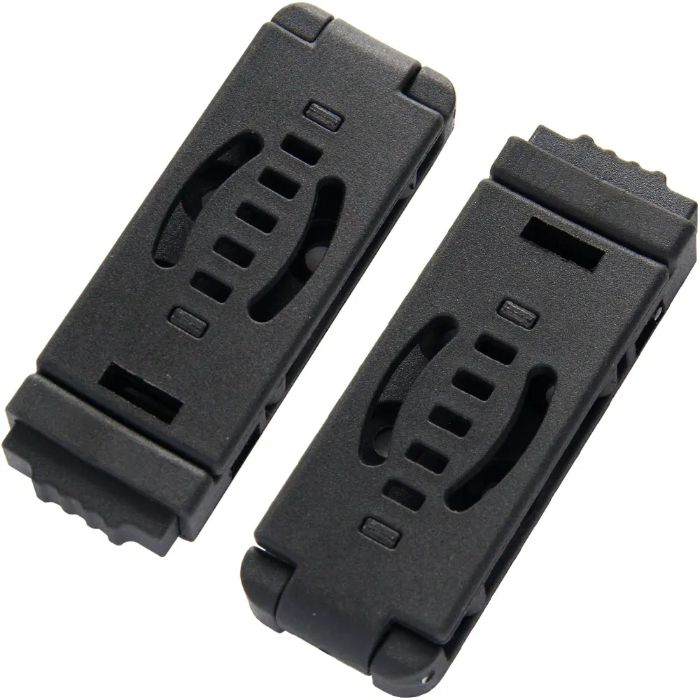 2 PCS Belt Loops Small Combat Loop Belt Clip For DIY Kydex Sheath Holster With Lock and Screw Knife Parts