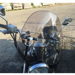 Windshield Windscreen For 1997-2007 Yamaha Drag Star Classic XVS 650 1100 125 250 XVS650 XVS1100 7/8
