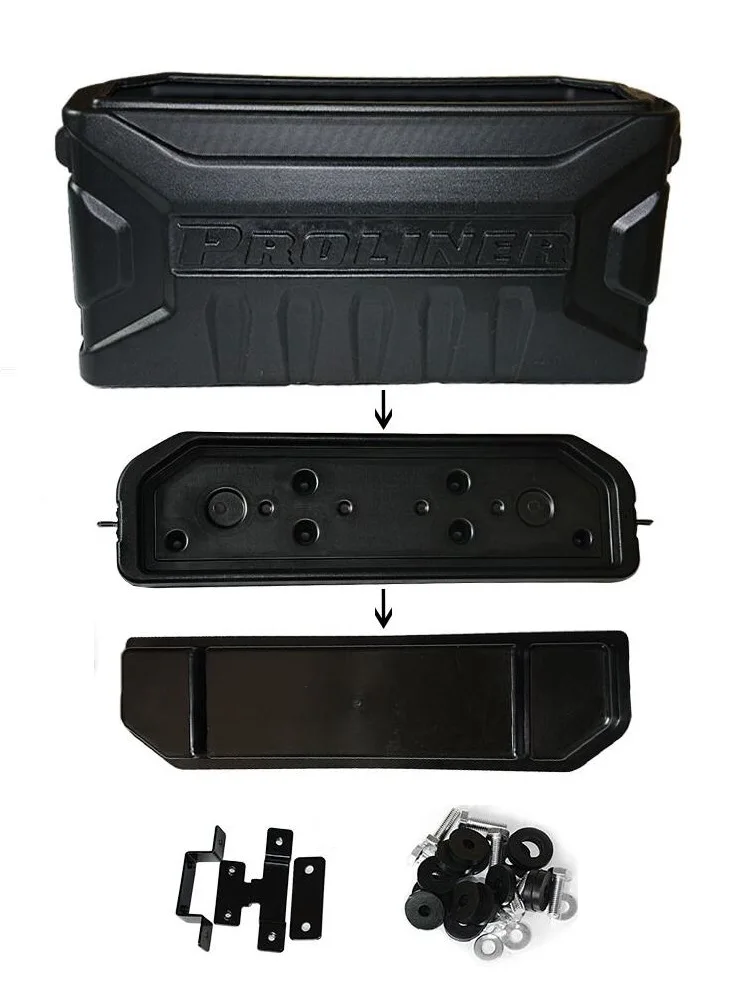 Storage Box Fit For Great Wall Poa GWM Cannon Rear Trunk Box Tailgate Tooling Boxes Storage Box 2020 2021 Car Accessories