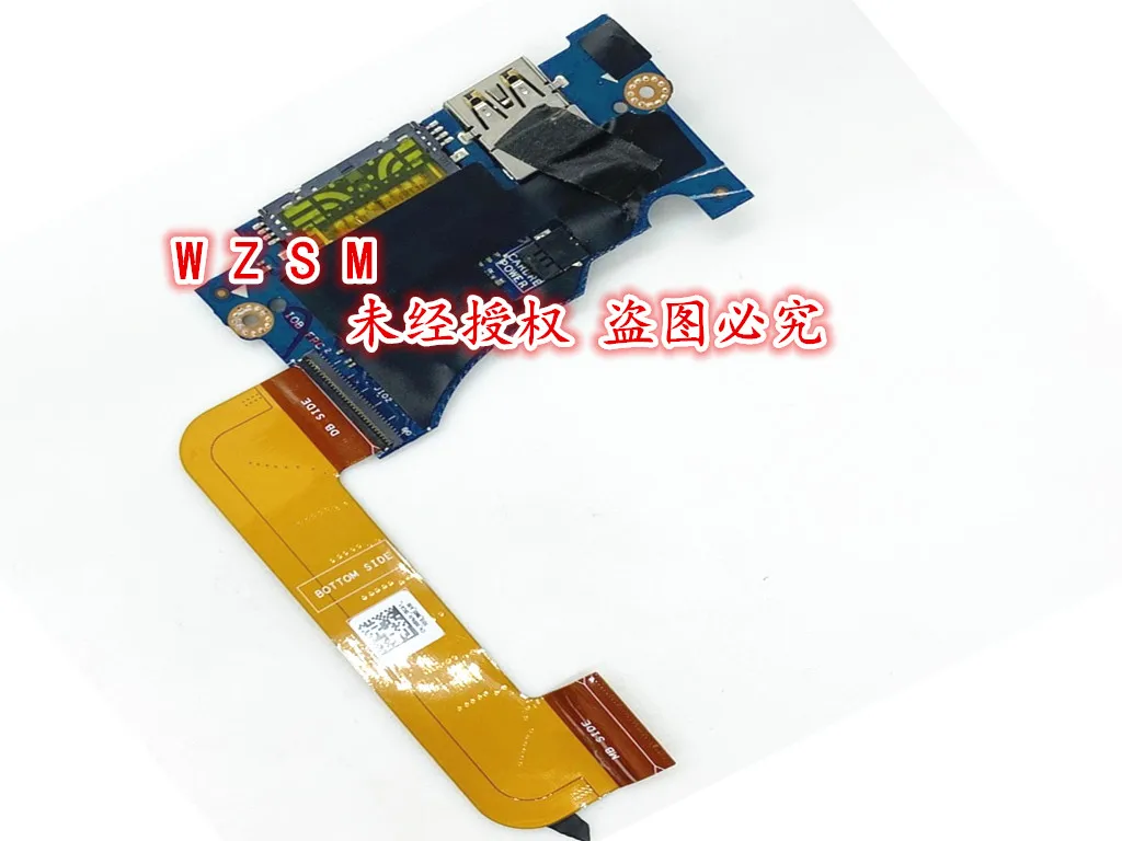 

1PCS-3PCS NEW Power button USB card reader board for Dell XPS 13 9343 9350 9360 ls-c881p h2p6t 0H2P6T