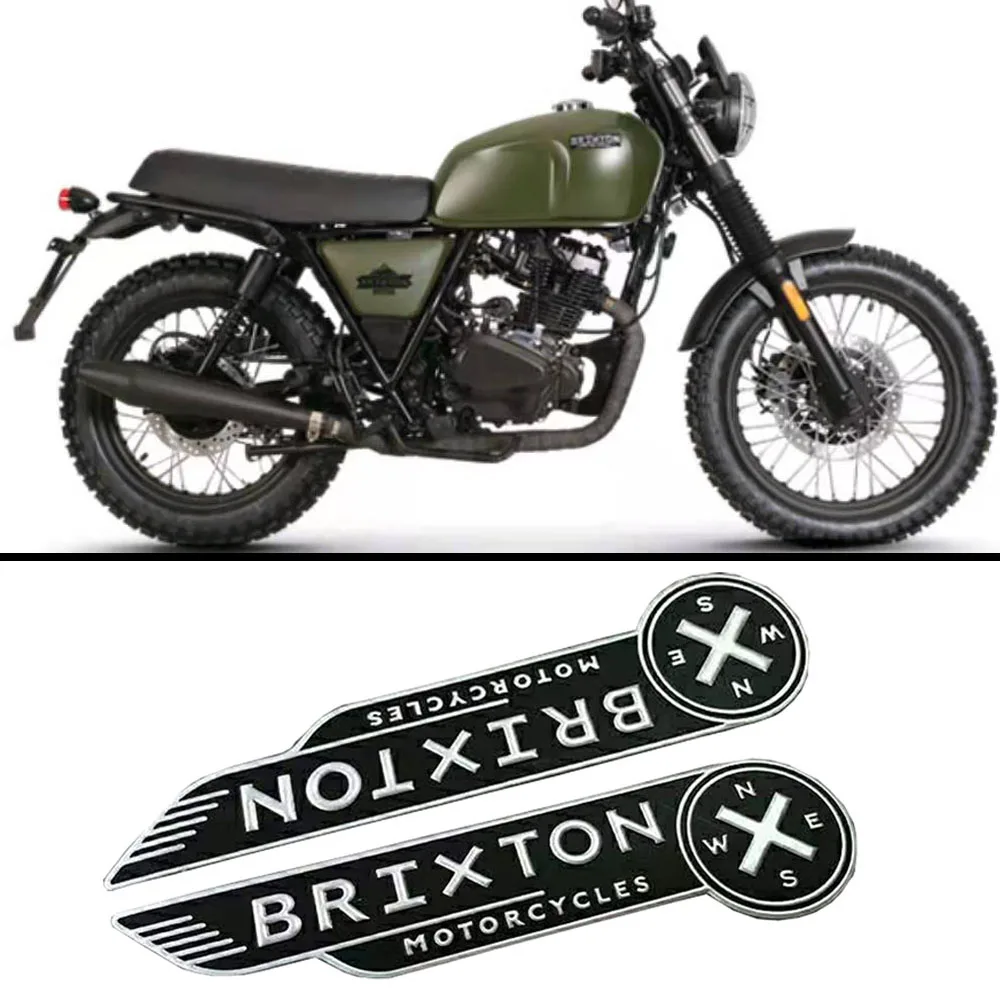 Motorcycle Fit Brixton BX 125 / BX125 X Accessories Decal Emblem Badge Decal For Brixton BX125 X / BX 125