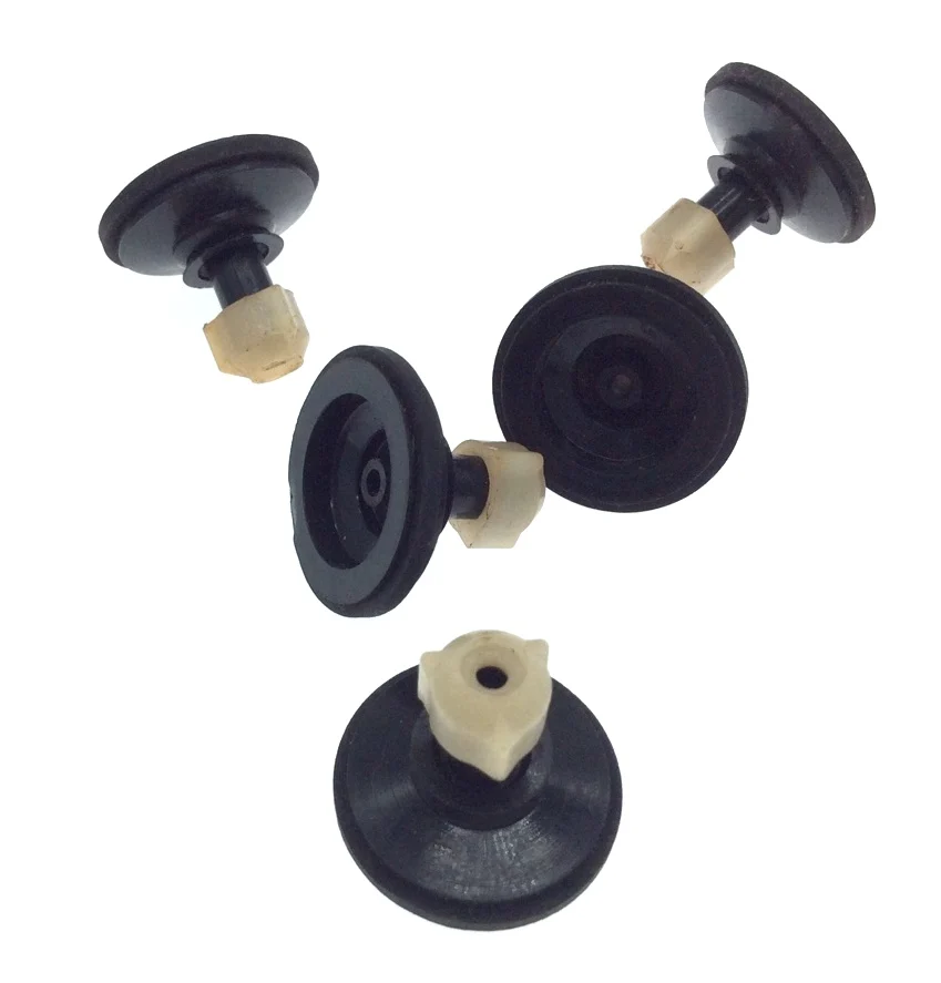 5PCS Take-up drive pulley With rubber ring for cassette deck audio tape record player