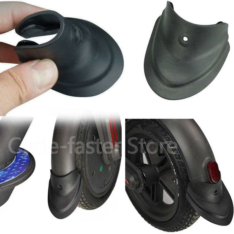 Front and Rear Fenders for Xiaomi M365 Pro Scooter, Modification Rubber, Fish Tail Muds, Fender Parts