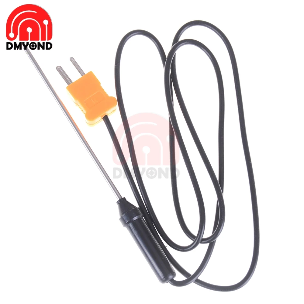 TP02 TP-02 TP 02 K Type Thermocouple Probe Sensor Temperature Controller with Wire Cable TP-02