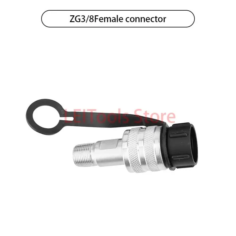 1 Cái Thủy Lực Dụng Cụ Phụ Kiện Thủy Lực Khớp Nối Nhanh Chóng Zg3/8