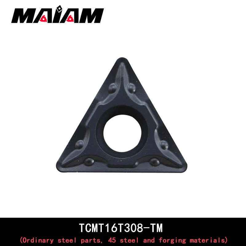 TCMT triangular insert TCMT1102 TCMT110204 TCMT110208 TCMT16T3 TCMT16T304 TCMT16T308 TM insert Carbide metal turning tool STFCR