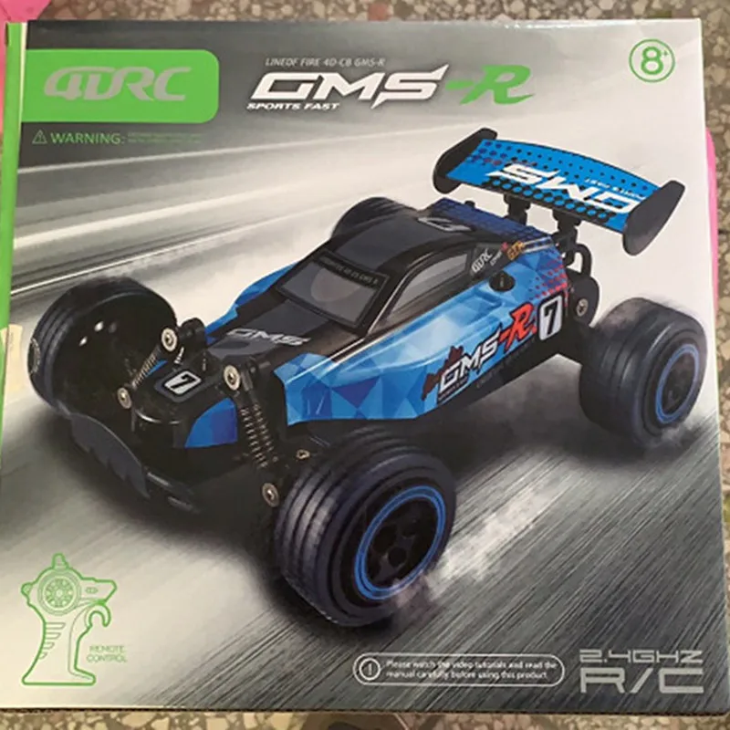 Electric 2.4G RC Drift Racing Car 30KM/H Speed Radio Control Toy off Load 45Degree Climbing Anti-Crash Car Vehical Boy Toy Gifts