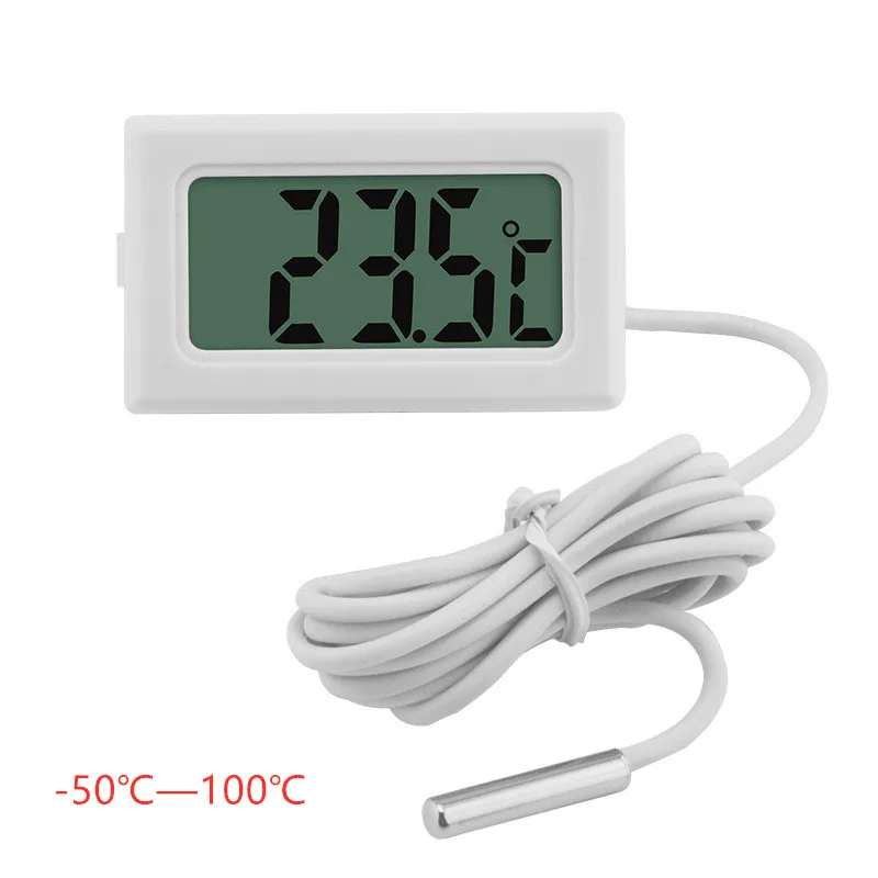 Measuring Temperature Range -50 To 110 Water Temp Gauges Car Temparuture Meter Portable Digital LCD Display Temparuture Sensor