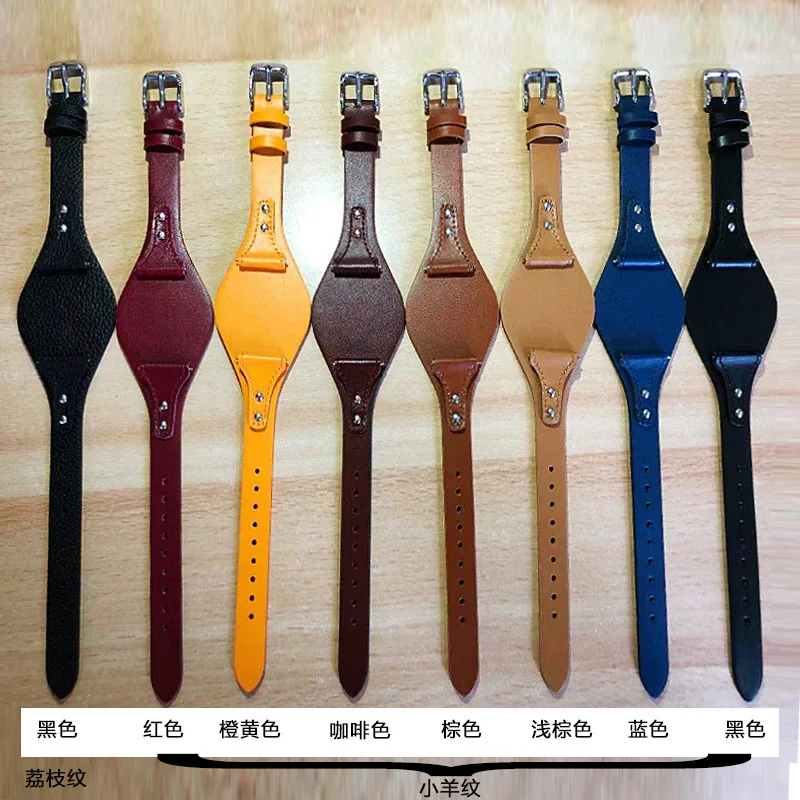 Women 18mm Genuine Leather Watch Strap for Fossil ES4113 ES4114 ES3616 ES3625 ES4045 ES3838 Lady Watchband Bracelet Wrist