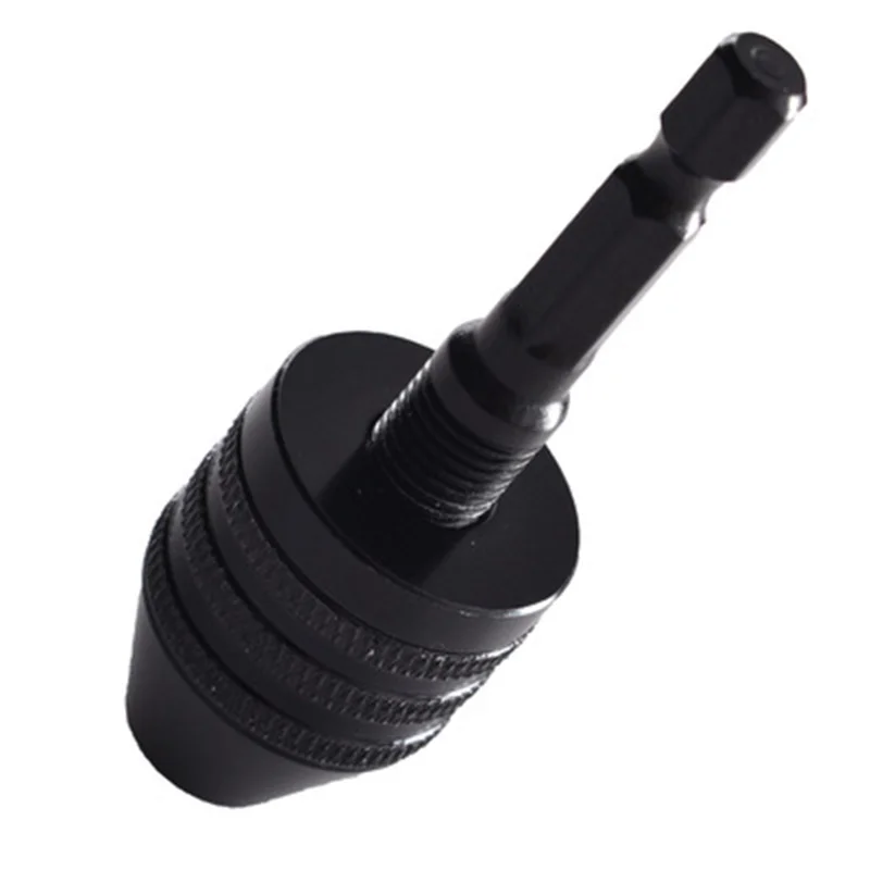 0.6-8.0mmThree-jaw Chuck Hexagonal Shank Quick-change Self-centering Twist Drill Bit Drill Chuck Electric Grinding Machine Chuck