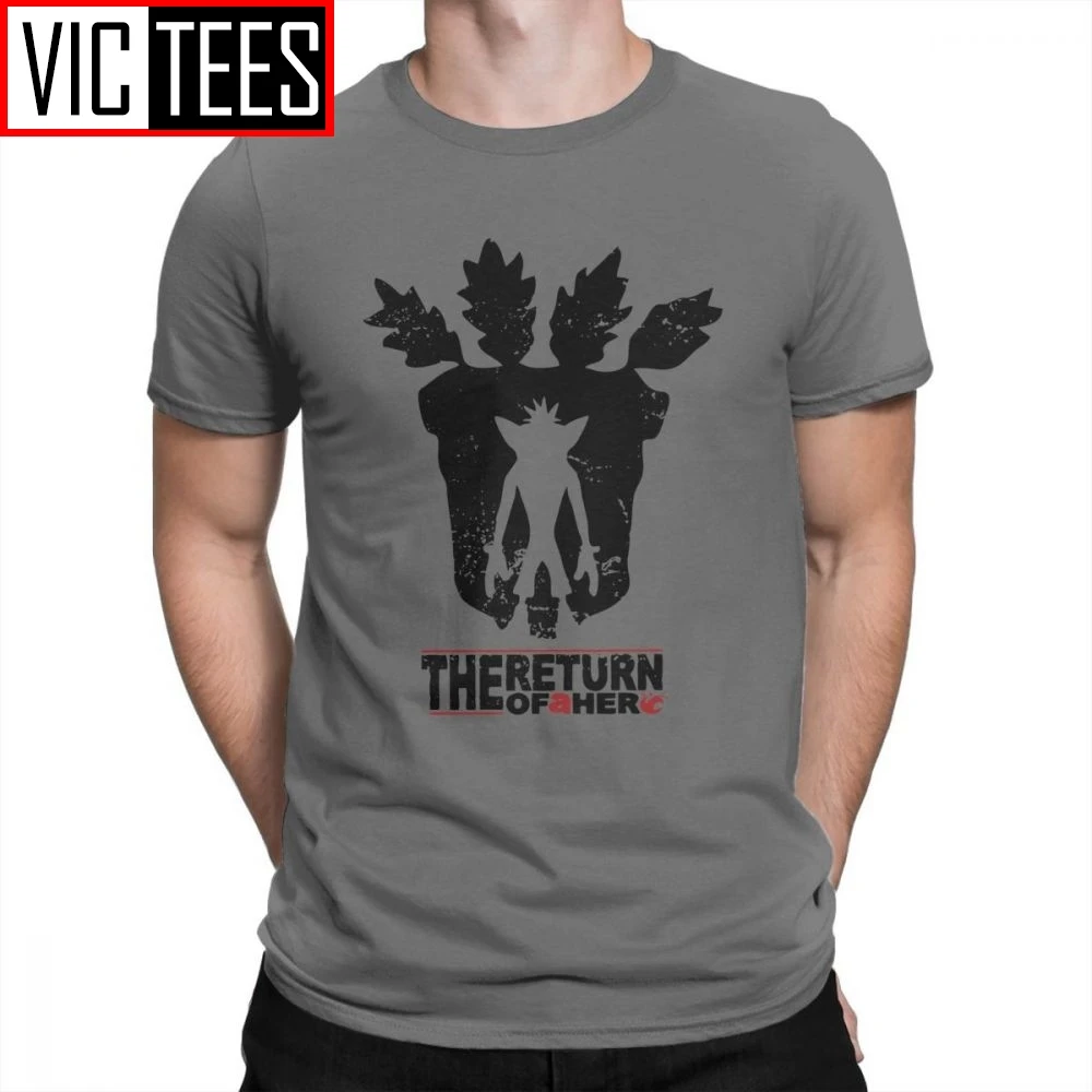 Man T Shirt Crash Bandicoot  Funny Short Sleeved Tees Crewneck clothing Pure Cotton T-Shirt