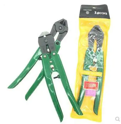 Three Peaks Straight Sprue Cutters stainless steel plier Jewelry Pliers Cutters 8 Inches