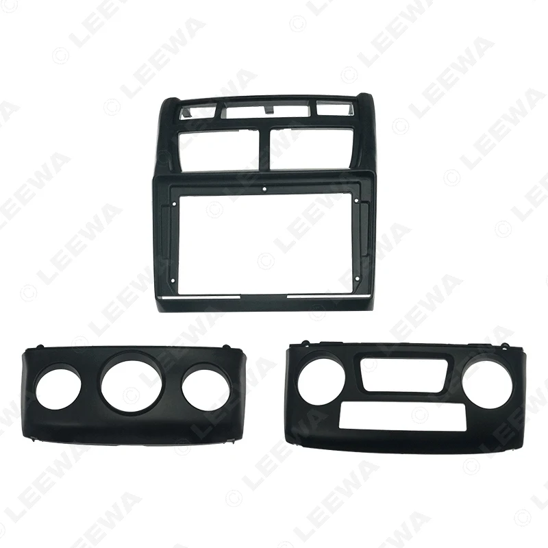 LEEWA Car Audio Face Plate Fascia Frame For KIA Sportage 05-09 9