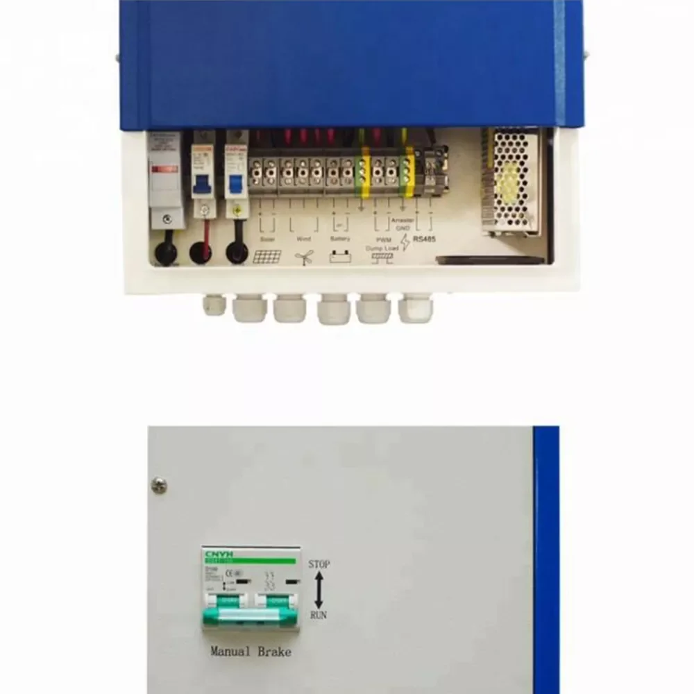 High Efficiency 380V 440V 50KW 100KW 200KW 500KW Waterproof Wind Turbines Generator Charge Controller Regulator With Dump load