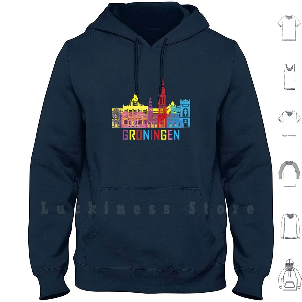 Groningen Netherlands City Hoodies Groningen Netherlands City