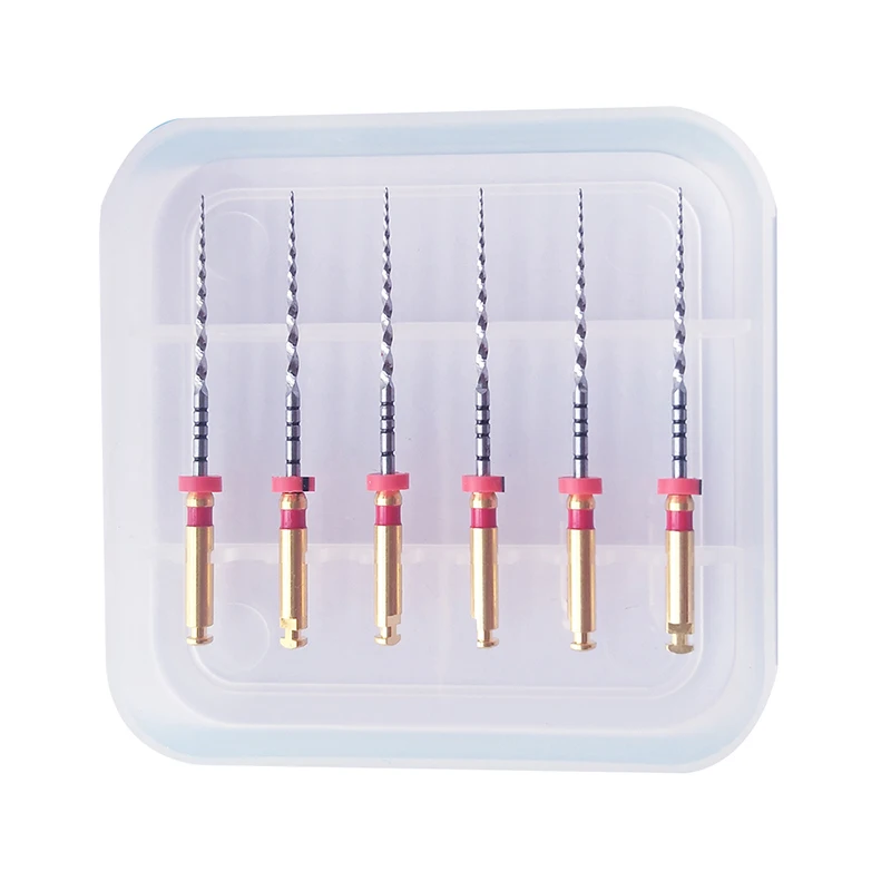 Arquivos rotativos dentais super endo arquivos endodontic niti 21mm 25mm SX-F3 níquel titainium arquivos instrumento odontologia