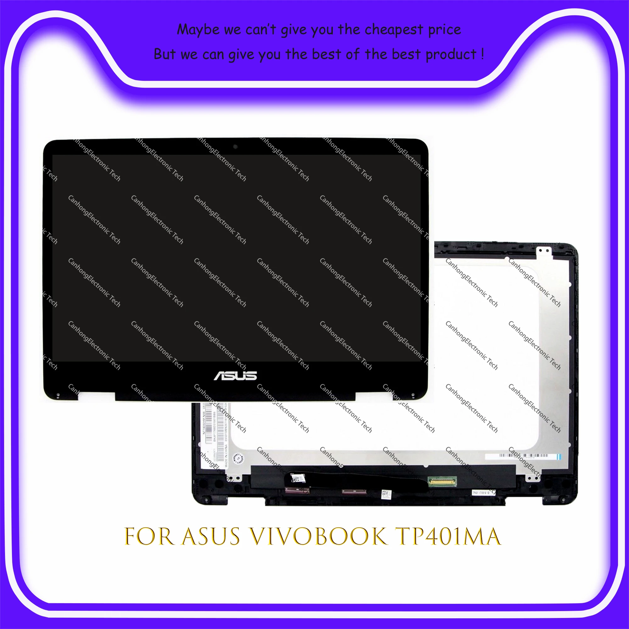 

14 INCH LCD LED SCREEN Assembly For ASUS Vivobook Flip 14 TP401 TP401M TP401N LED LCD Touch Digitizer Assembly
