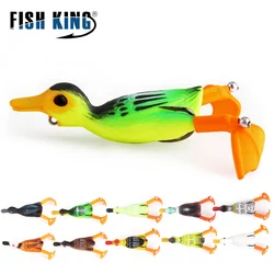 NGB Propeller Flipper Duck Fishing Lure Ducking Fishing Frog Lure 9.5cm 11.7g Artificial Bait Duckling 3D Eyes Day Baits