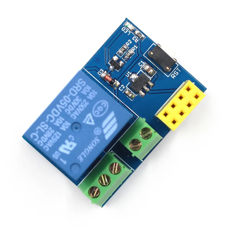 ESP8266 ESP-01S 5V Relay Module Relay WIFI Smart Socket Smart Home IoT Control Switch Mobile APP Relay Module Automation Modules