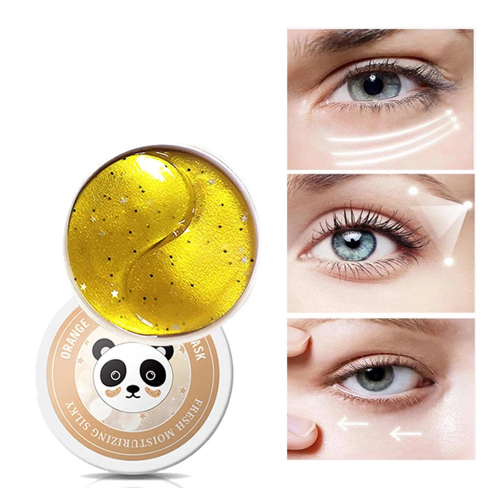 Crystal Collagen Panda Starry Sky Eye Mask Patch Anti-aging Remove Dark Circles Moisturize Tighten Lifting Eye Beauty Skin Care