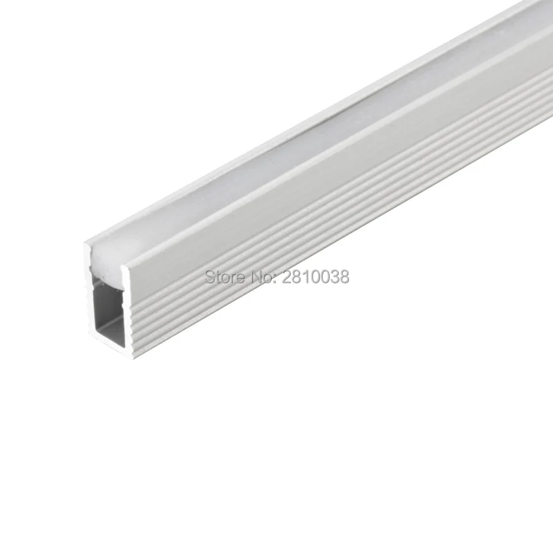 

10 X 2M Sets/Lot linear U style led aluminum channel profile surface mounting led housing aluminium profile for wall lights