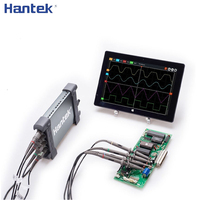 Hantek 4CH Digital Oscilloscope 6074BC 6104BC 6204BC 6254BC 70MHz/100MHz/200MHz/250MHz USB Virtual Oscilloscope Windows10