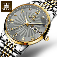 OLEVS Top Brand Luxury Automatic Watch for Men Mechanical Waterproof Stainless Steel Fashion Sports Wristwatch Orologio da uomo