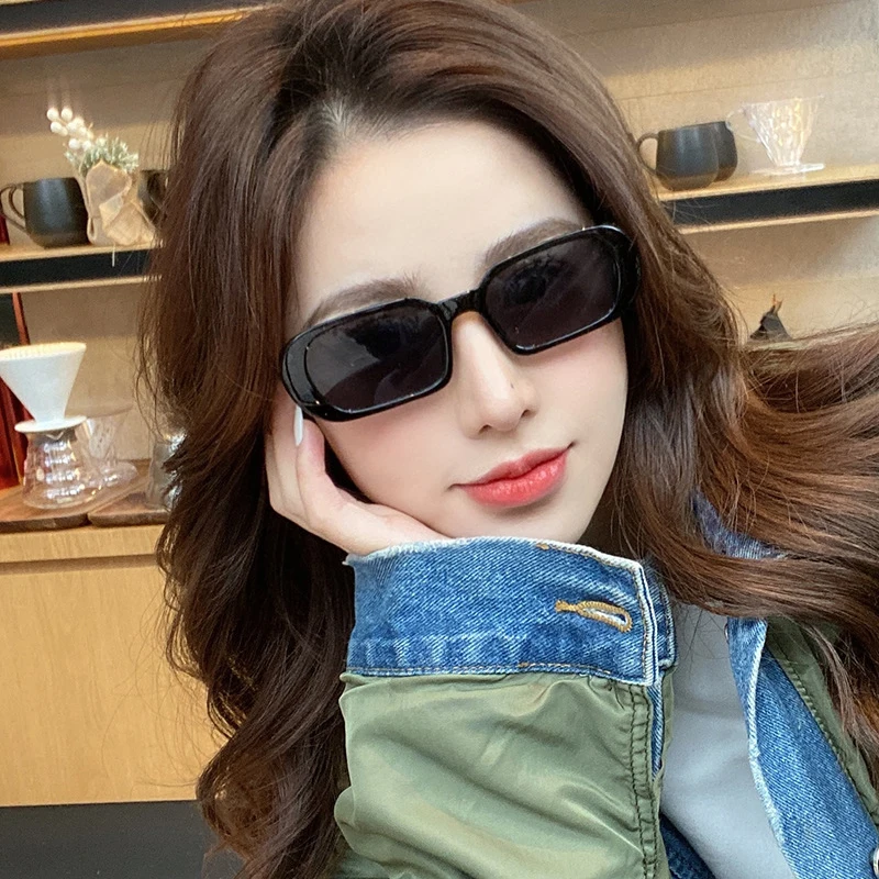 Small ellipse Sunglasses Women Vintage Brand Designer round Sun Glasses Shades Female UV400