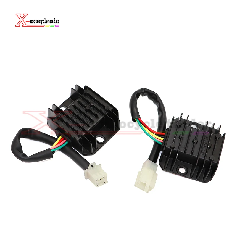 Motorcycle Brand New 5 wire Voltage Regulator Rectifier 5 pin FXD ZJ 12V GY6 scooter ATV 50cc 125cc 150cc