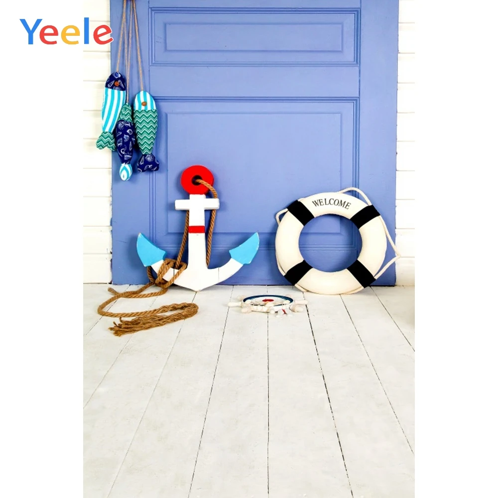 

Yeele Wooden Planks Board Fish Baby Portrait Photocall Child Kid Photographic Backgrounds Photography Backdrops For Photo Studio