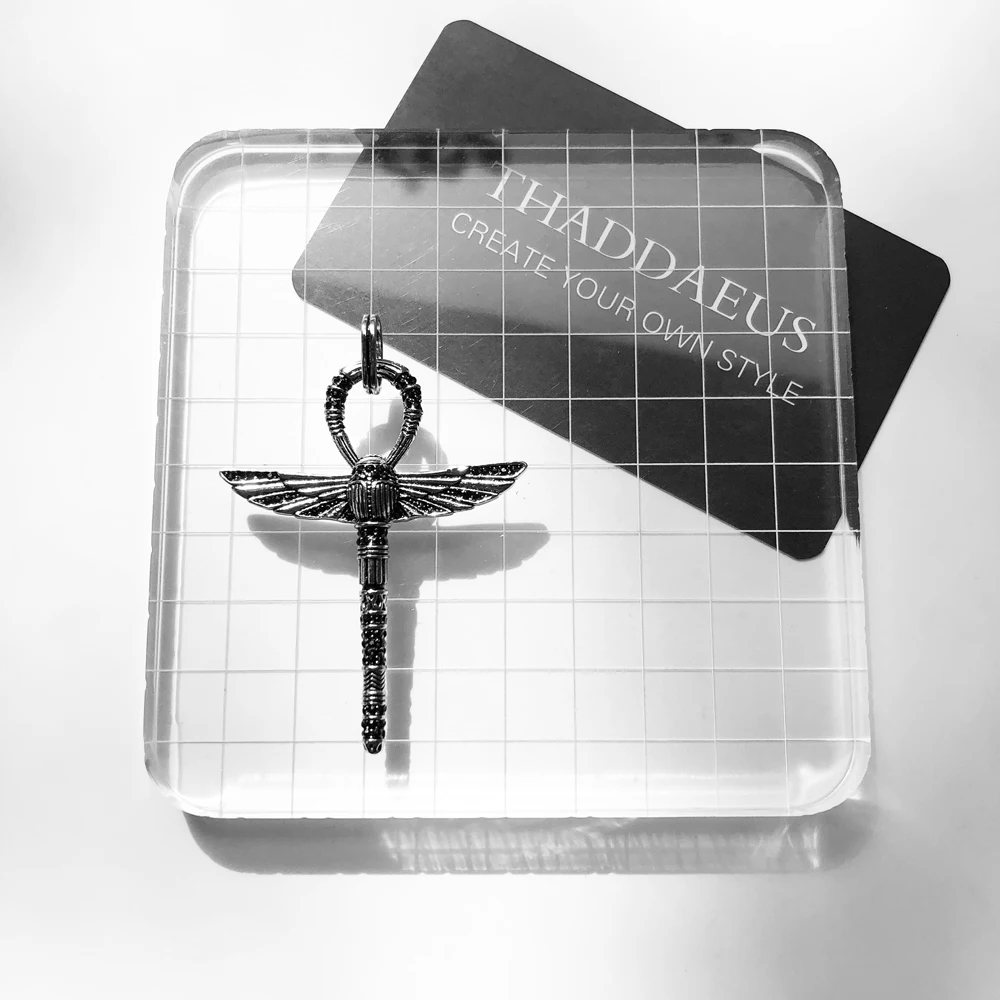 Pendant Skull Crown Cross of Life Ankh Scarab Karma Wheel Feather Lotus Tiger Maze Ethnic Lizard Jewelry Gift For Woman Men 2