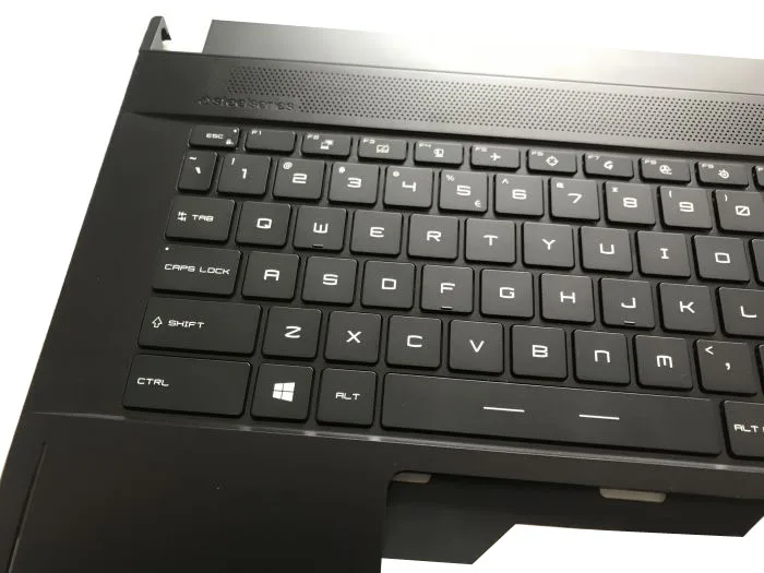 Imagem -03 - Rgb Backlit Palmrest & Teclado dos Eua para o Msi Discrição Gs6612u Gs66 12ue 12ug 12ugs 12uh 12uhs 15.6 Inglês 2tipo-c 1usb Gs66 Ms16v5