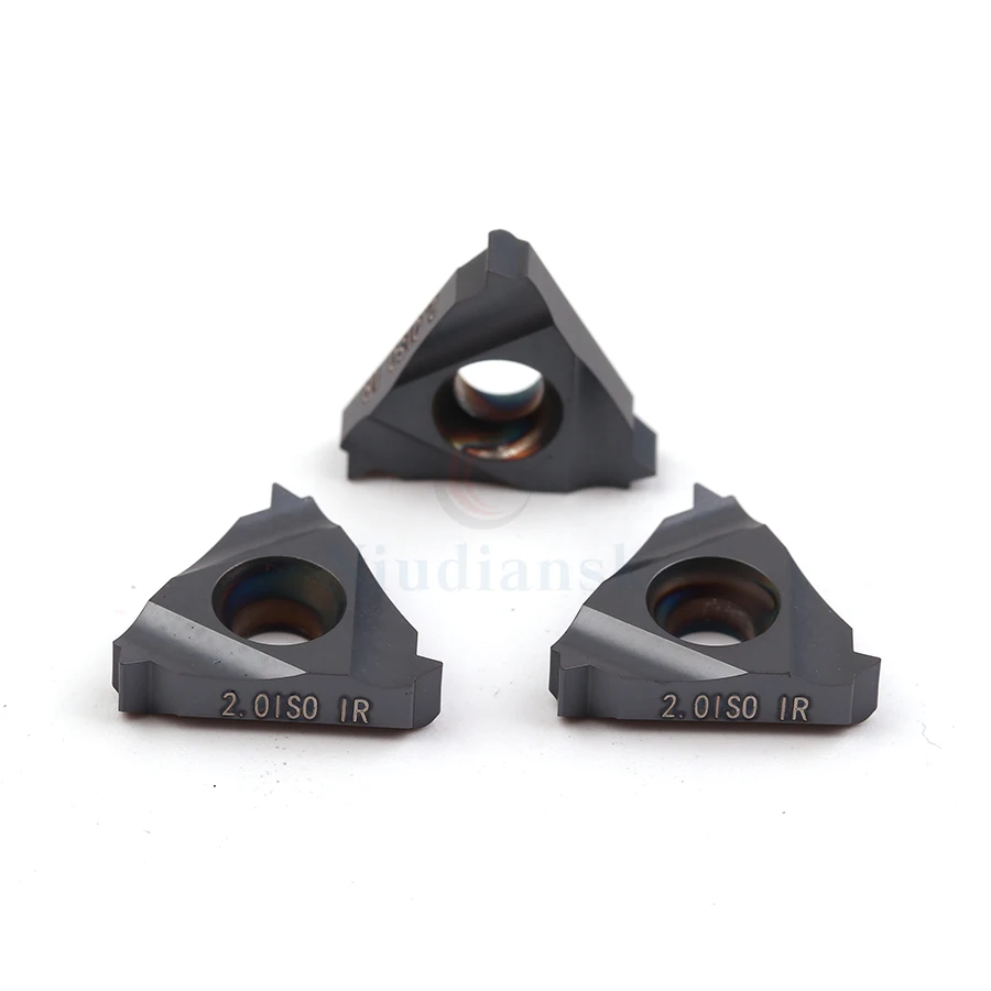 10PCS DESKAR 16IR 0.5/1.0/1.25/1.5/1.75/2.0/2.5/3.0 ISO LDA Internal thread carbide insert to cut steel and stainless steel part
