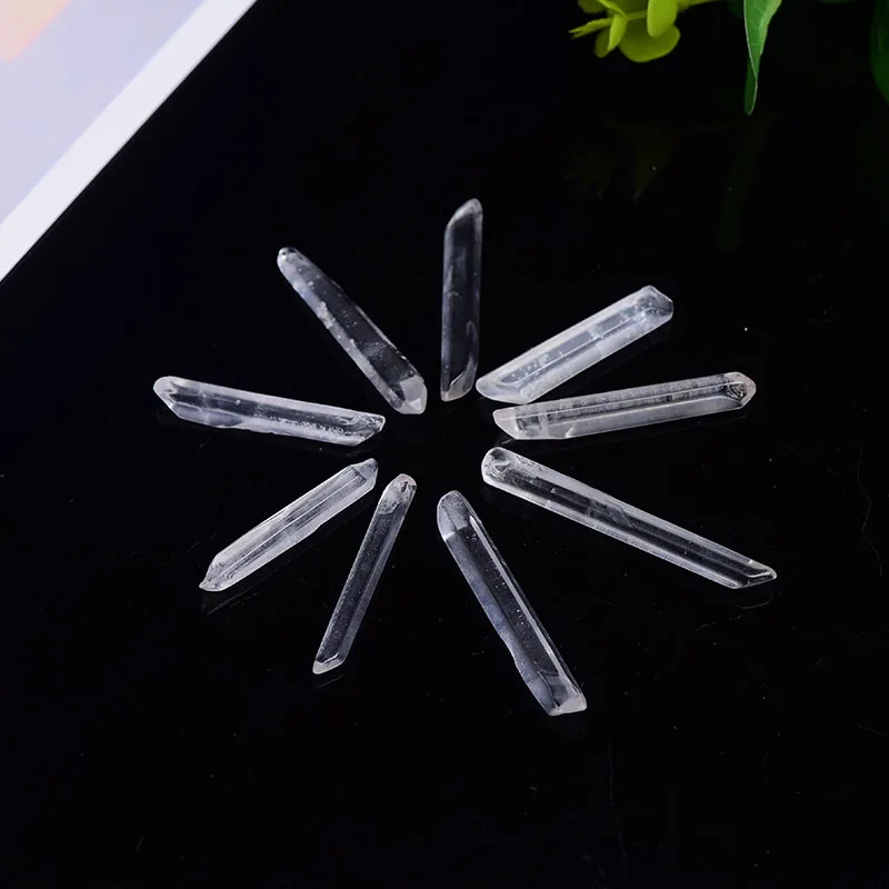 Natural Clear Crystal Raw Crystals Crystal Wand Rock Mineral Specimen Reiki Chakra Healing Stone Crystal Point Home Decoration