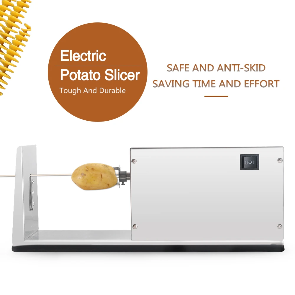 ITOP-máquina automática para cortar patatas en espiral, cortador de patatas en espiral de acero inoxidable, de alta calidad, para verduras