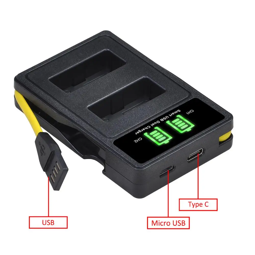 LP-E12 LPE12 аккумулятор + зарядное устройство для Canon Rebel SL1, EOS-M, EOS M2, EOS M10, EOS M50, EOS M100 камера