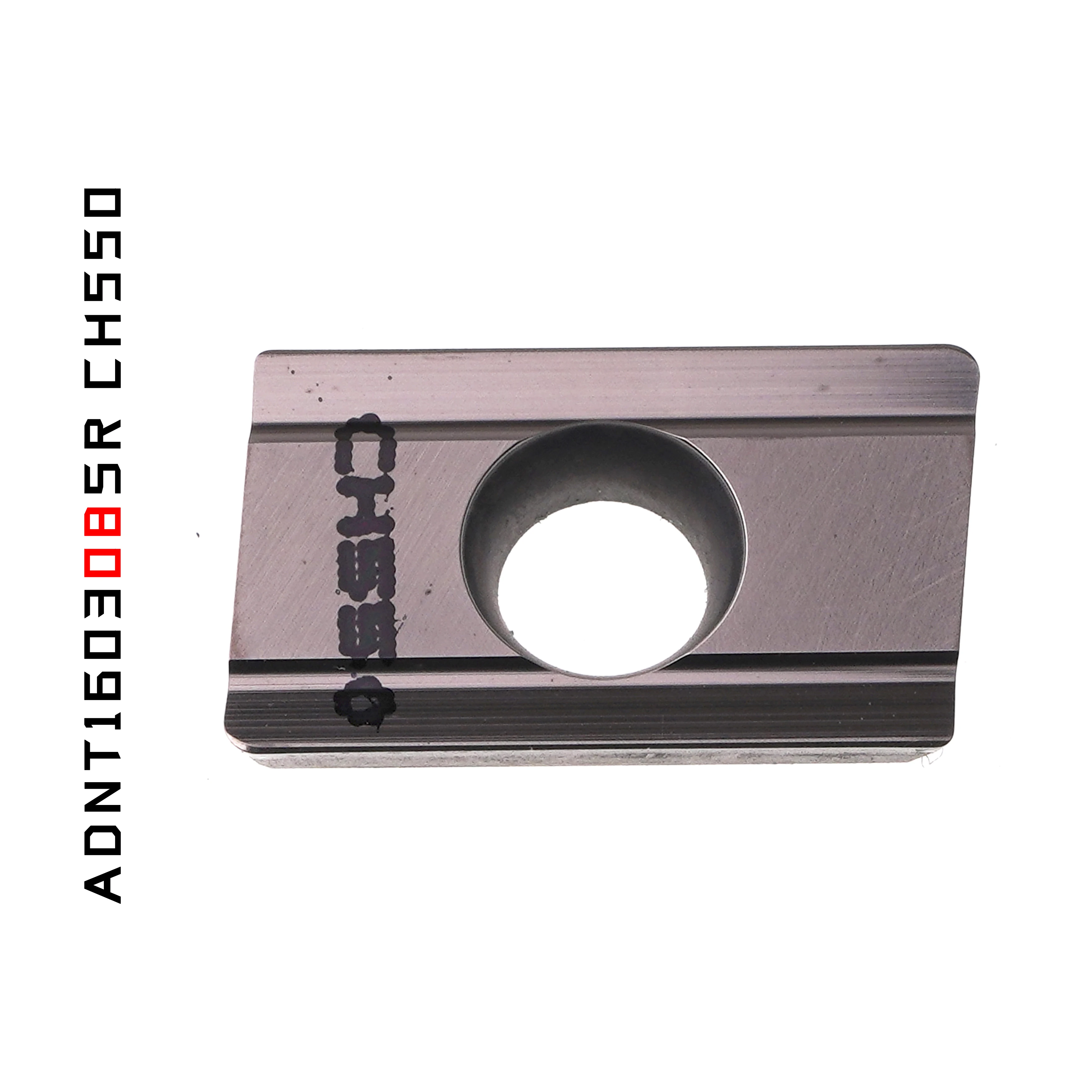 Imagem -02 - Original Adnt160308sr Ch550 Adnt160308 Pastilhas de Metal Duro Inserção Moagem 10 Peças Lote Ch550 Adnt 160308 sr