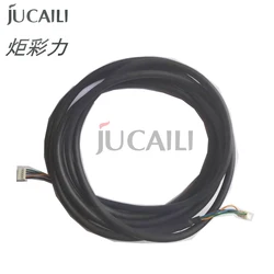 Jucaili-cabo de sinal longo para impressora uv, cabo com 5 pinos para epson xp600/dx5/dx7, placa senyang eco solvente/uv